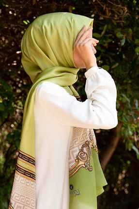 شال سبز زنانه Vissona - کد 270701300