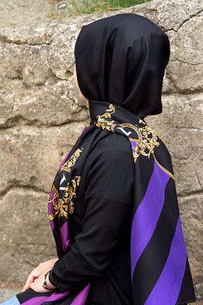 شال بنفش زنانه Vissona - کد 270703912