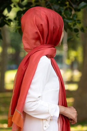 شال قهوه ای زنانه Vissona - کد 270337058