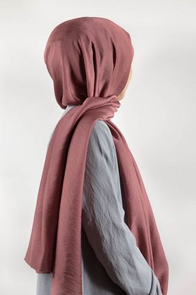 شال صورتی زنانه Medine İpeği Vissona - کد 635912771