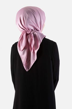روسری صورتی پلی استر VİOLLA - کد 734279291