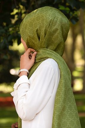 شال خاکی زنانه Vissona - کد 270686554