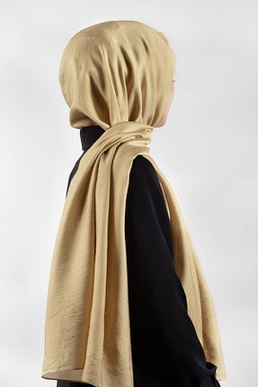 شال زرد زنانه Medine İpeği Vissona - کد 635912987