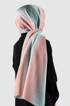 شال خاکی زنانه پنبه ای Vissona - کد 647812423