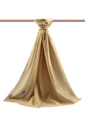 شال زرد زنانه Medine İpeği Vissona - کد 635912987