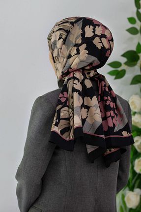 شال طوسی زنانه Medine İpeği Vissona - کد 871795249