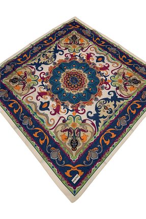 روسری رنگی پنبه پلی استر Baştacı - کد 937495212