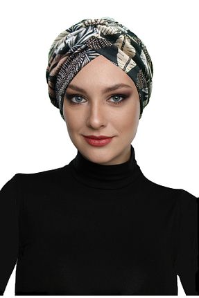 کلاه شنای حجاب بژ زنانه fidan bone - کد 937487472