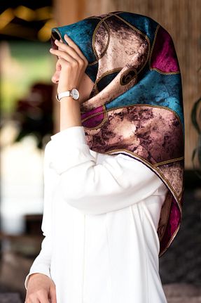 روسری بنفش İpek Tivil Vissona - کد 885323121