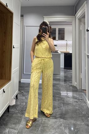 ست بالاتنه و پائین تنه رنگی زنانه پلی استر Banu Angay - کد 937508749