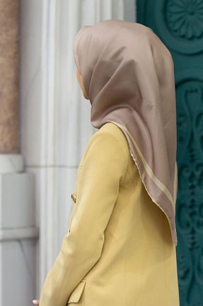 روسری بژ İpek Tivil Vissona - کد 876993532