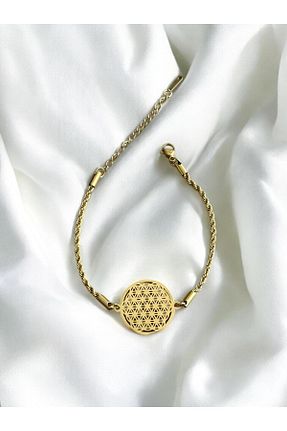 دستبند استیل (فولاد) زرد استیل ضد زنگ Constanza Exclusive - کد 936876669