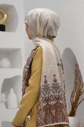 شال بژ زنانه Vissona - کد 917361283