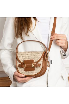 کیف دستی قهوه ای زنانه ابعاد کوچک HONEY BAG - کد 823683539