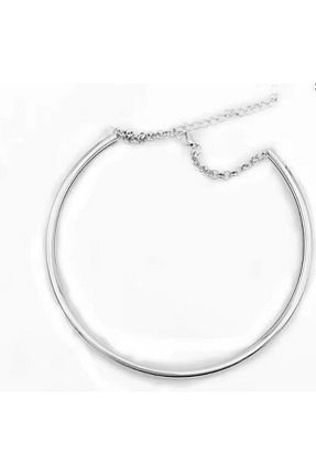 گردنبند جواهر طوسی زنانه آهن mos&more - کد 937567167