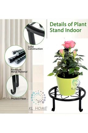 ژاردینیر مشکی KL HOME - کد 923959418
