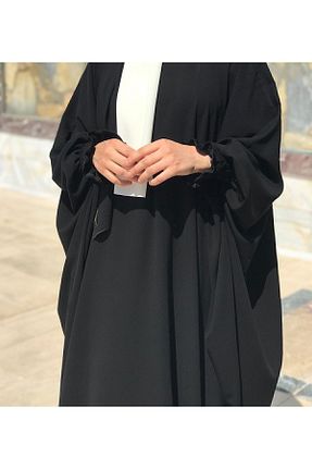 ست بالاتنه و پائین تنه حجاب مشکی زنانه سایز بزرگ NAKŞİDİL - کد 339554607