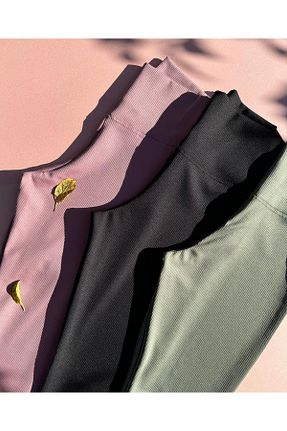 ساق شلواری سبز زنانه بافتنی Ahmio - کد 851098130