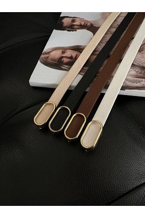 کمربند رنگی زنانه چرم مصنوعی Damla - کد 937591620