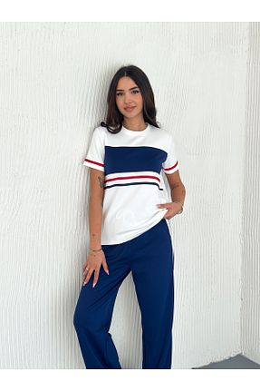 ست کرمکن اسپرت سرمه ای زنانه مخلوط پلی استر sportiness - کد 937894032