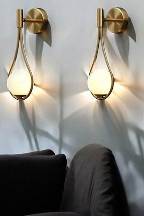چراغ دیواری زرد فلزی Genel Markalar - کد 348232417