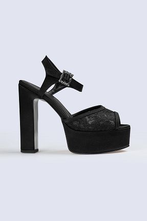 کفش مجلسی مشکی زنانه پارچه ای Tacchi - کد 927350857