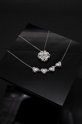 گردنبند نقره زنانه 925 عیار Parmas Design - کد 813673486