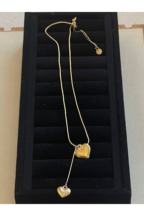 گردنبند استیل ( فولاد ) طلائی زنانه استیل (فولاد) Rupen Kraft - کد 937694924