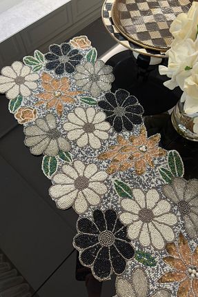 رومیزی طوسی اکریلیک Bi Bashka - کد 938021373