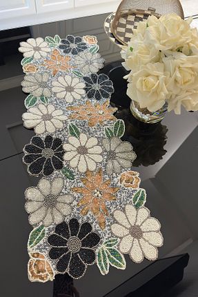 رومیزی طوسی اکریلیک Bi Bashka - کد 938021373