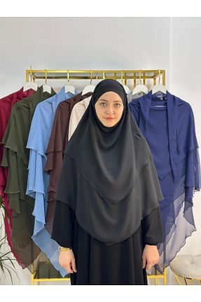 روسری مشکی شیفون erasra class - کد 934685198