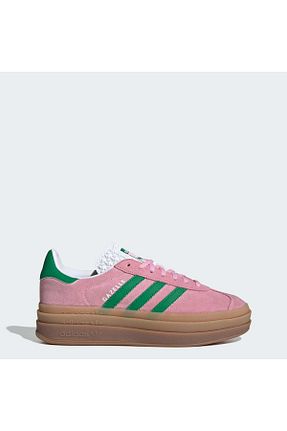 کفش اسنیکر صورتی زنانه چسبی adidas - کد 838675481