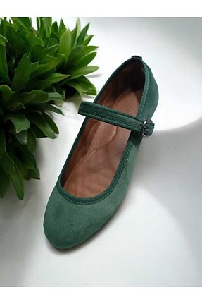 بابت سبز زنانه پارچه ای SOFT - کد 859081429
