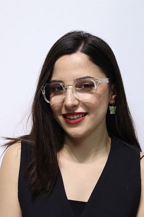 عینک محافظ نور آبی سفید زنانه 50 Clarvo - کد 937737030