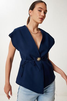 جلیقه مشکی زنانه رگولار Lovelyİstanbul - کد 937780322