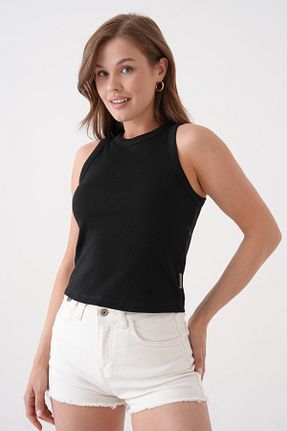 بادی مشکی زنانه پنبه ای DORCASFIT - کد 937765992