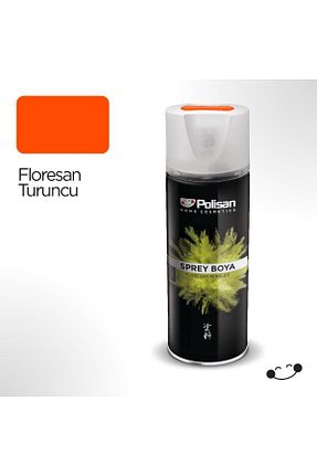 رنگ اسپری نارنجی Polisan - کد 781295731