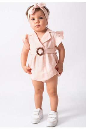 سرهمی صورتی بچه گانه بند دار popshops baby - کد 938058268