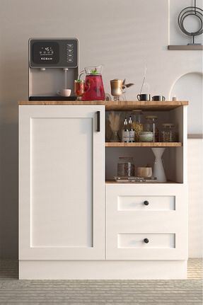 کابینت چند منظوره سفید Suntalam LXV DİZAYN - کد 832135286