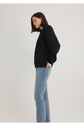 سوئیشرت طوسی زنانه ساده Mavi - کد 756579537