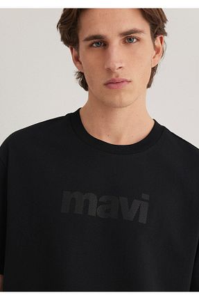 تیشرت طوسی مردانه یقه دوچرخه Mavi - کد 739174444