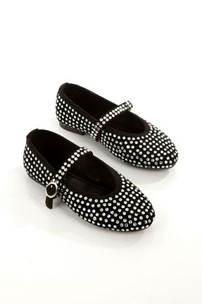 بابت مشکی زنانه چرم مصنوعی moun shoes - کد 933121744