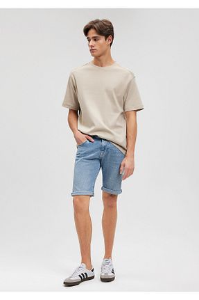 شلوارک و برمودا آبی مردانه Skinny Mavi - کد 832838840