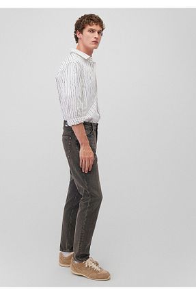 شلوار جین طوسی مردانه پاچه تنگ Mavi - کد 878013364