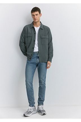شلوار جین آبی مردانه پاچه تنگ Mavi - کد 898811960