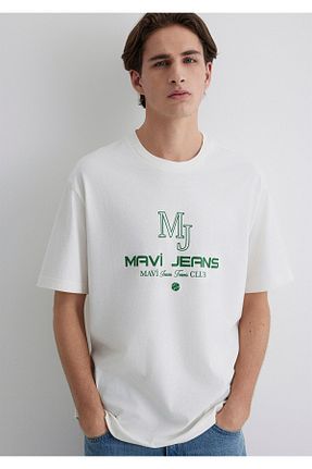 تیشرت نباتی مردانه یقه دوچرخه Mavi - کد 926542982