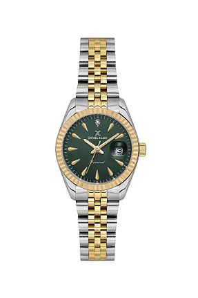ساعت مچی سبز زنانه استل (فولاد) Daniel Klein - کد 937803005