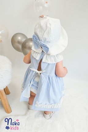 لباس آبی بچه گانه بافتنی Naka Concept - کد 930469712