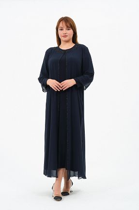 لباس مجلسی سایز بزرگ رنگی زنانه یقه دوچرخه GLR&GYM - کد 937817286