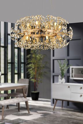 لوستر طلائی فلزی burenze - کد 860394181